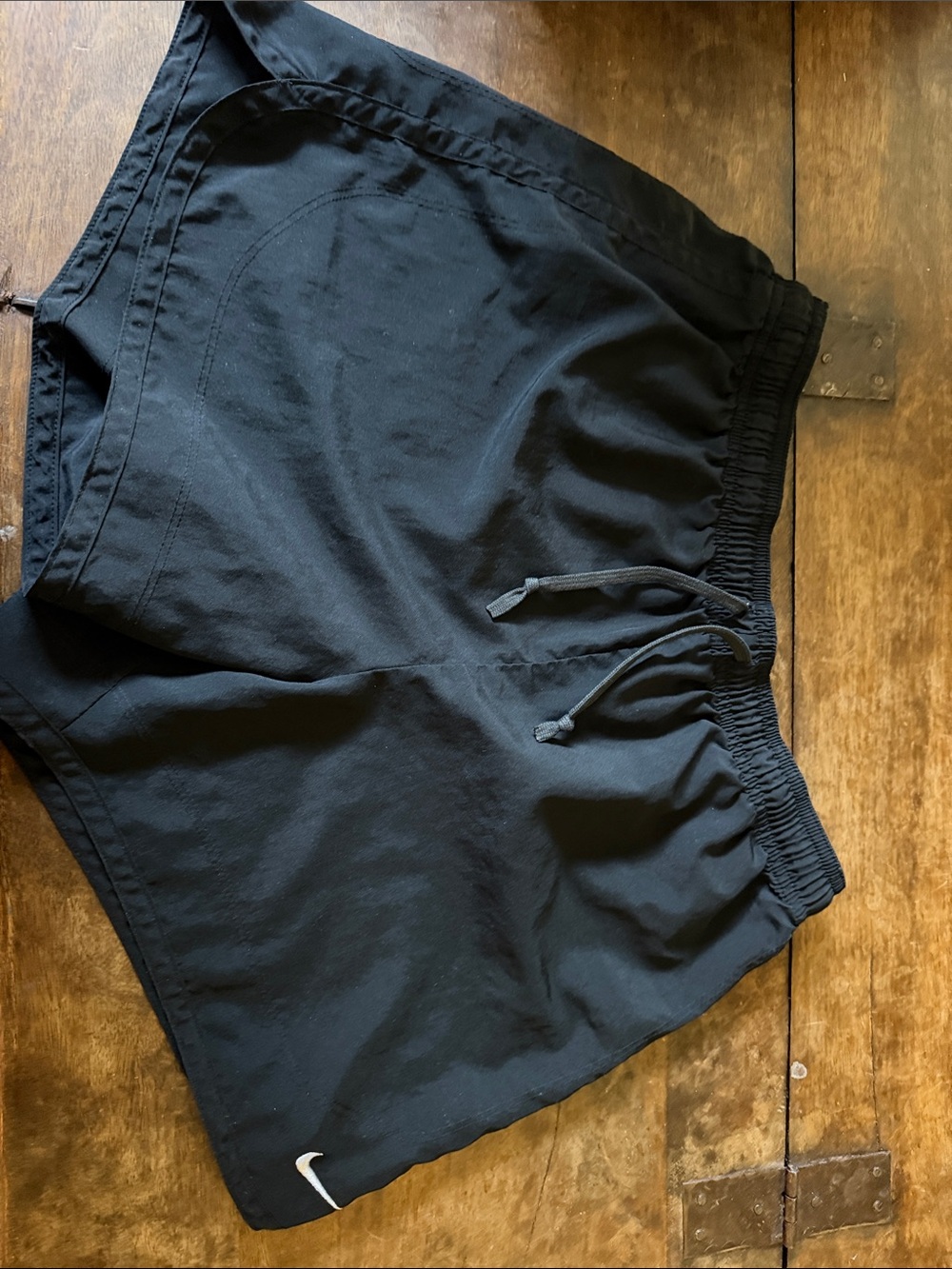 Nike Black Women’s Athletic Shorts with Swoosh